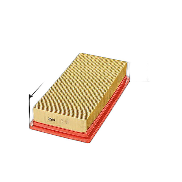 Luftfilter-Einsatz 262 mm - 126 mm VALEO für u.a. LANCIA DELTA