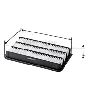 Air Filter insert 310 mm - 185 mm VALEO suitable for e.g....