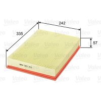 Air filter filter insert 335mm VALEO for VOLVO 940 II