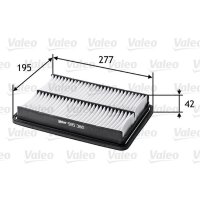 Luftfilter Filtereinsatz 278mm VALEO für SANTA...