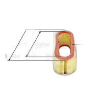 Luftfilter-Einsatz VALEO IAM-Expertise passend für...