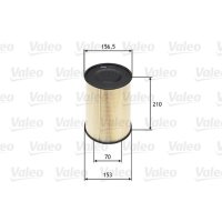 Air filter filter insert VALEO for FORD FOCUS III