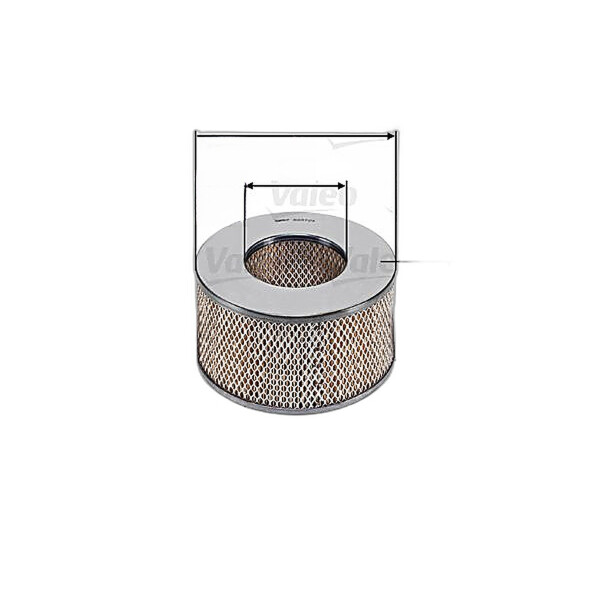 Air Filter insert VALEO IAM-Expertise suitable for e.g. TOYOTA HILUX