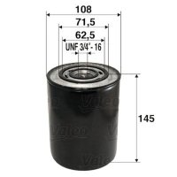 Ölfilter Anschraubfilter VALEO für DAILY II