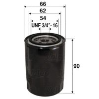 Ölfilter Anschraubfilter VALEO für NISSAN SUNNY II