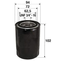 Ölfilter Anschraubfilter VALEO für VW POLO III