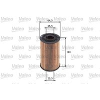 Oil filter insert VALEO for BMW 3 (E36)
