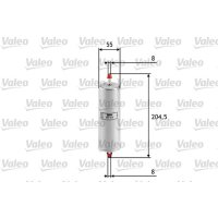 Fuel filter line filter VALEO for BMW 3 (E30)
