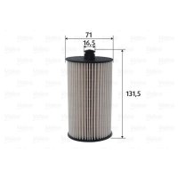 Kraftstofffilter Filtereinsatz VALEO für VW CRAFTER...