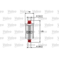 Kraftstofffilter Anschraubfilter VALEO für ALFA...