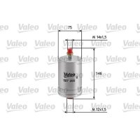 Kraftstofffilter Anschraubfilter VALEO für MERCEDES...