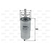 Fuel filter screw-on filter VALEO for BMW 3 (E36)