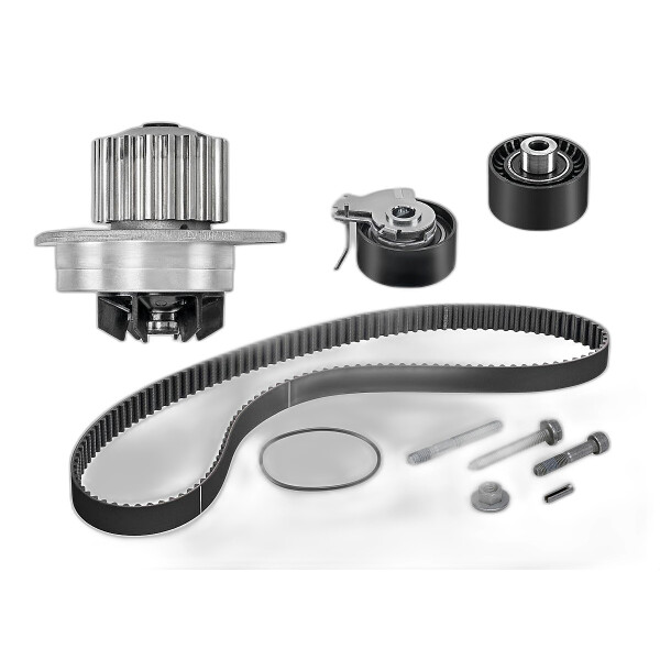 Water Pump & Timing Belt Kit 134 teeth 1 belt VALEO for e.g. CITROËN BERLINGO