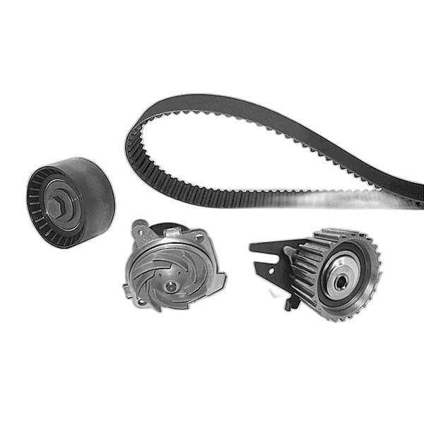 Water Pump & Timing Belt Kit 163 teeth 1 belt VALEO for e.g. ALFA ROMEO 147