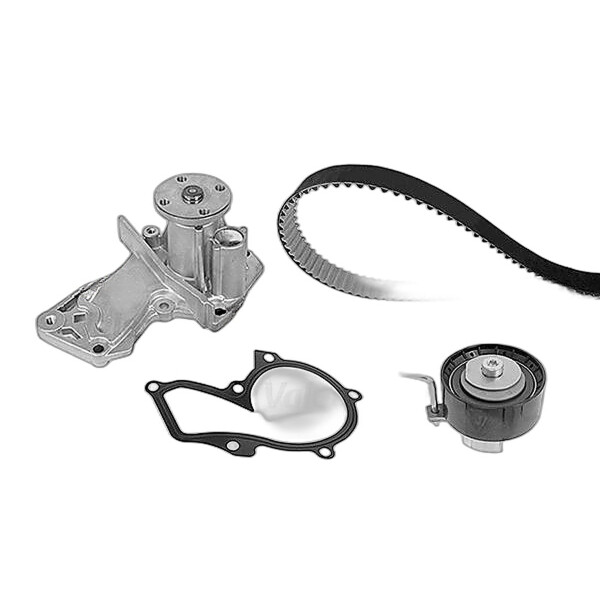 Wasserpumpe Zahnriemensatz 117 Zähne 1 Riemen VALEO für u.a. FORD FOCUS