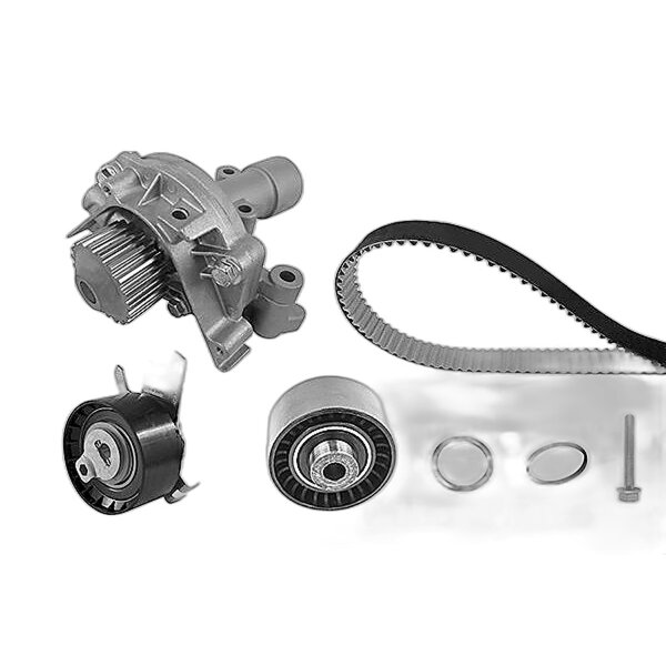 Wasserpumpe Zahnriemensatz 153 Zähne 1 Riemen VALEO für u.a. PEUGEOT 407