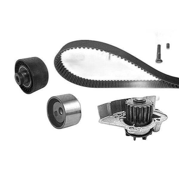 Water Pump & Timing Belt Kit 136 teeth 1 belt VALEO for e.g. CITROËN ZX