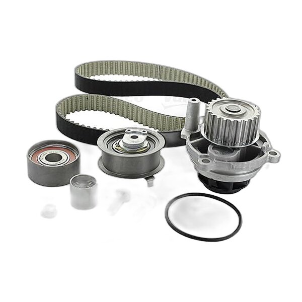 Wasserpumpe Zahnriemensatz 145 Zähne 1 Riemen VALEO für u.a. VW PASSAT