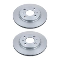 2 Brake Discs rear full Ø 67 mm 9 mm VALEO for...