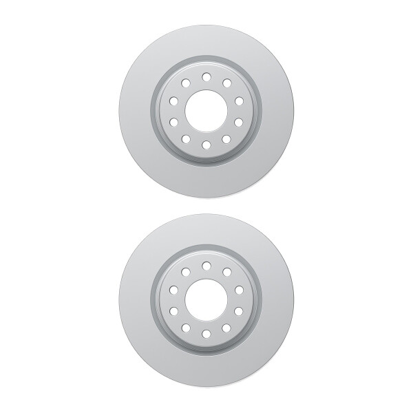 2 Bremsscheiben hinten voll Ø 70 mm 10 mm VALEO für u.a. ALFA ROMEO GIULIETTA