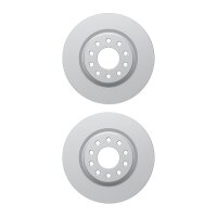 2 Bremsscheiben hinten voll Ø 70 mm 10 mm VALEO...