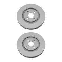 2 Bremsscheiben Vorderachse belüftet Ø 79 mm...