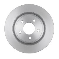 2 Brake Discs rear axle full Ø 68 mm 9 mm VALEO...