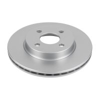 2 Brake Discs rear axle full Ø 68 mm 10 mm VALEO...