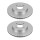2 Brake Discs rear axle full Ø 68 mm 10 mm VALEO for e.g. VW SHARAN