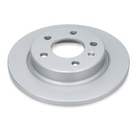 2 Brake Discs rear axle full Ø 63.6 mm 11 mm VALEO for e.g. FORD MONDEO