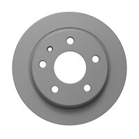 2 Brake Discs rear full Ø 63.6 mm 12 mm VALEO for e.g. LAND ROVER FREELANDER