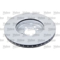 Front brake disc ventilated VALEO for MINI (R56)