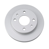 2 Brake Discs rear axle full Ø 55 mm 9 mm VALEO for e.g. TOYOTA PRIUS