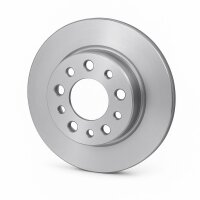 2 Brake Discs rear axle full Ø 65 mm 12 mm VALEO for e.g. SKODA OCTAVIA