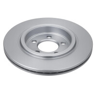 2 Brake Discs rear axle full Ø 75 mm 10 mm VALEO...