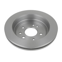 2 Brake Discs rear axle full Ø 76 mm 10 mm VALEO...