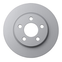 2 Brake Discs rear axle full Ø 64 mm 12 mm VALEO for e.g. FORD MONDEO