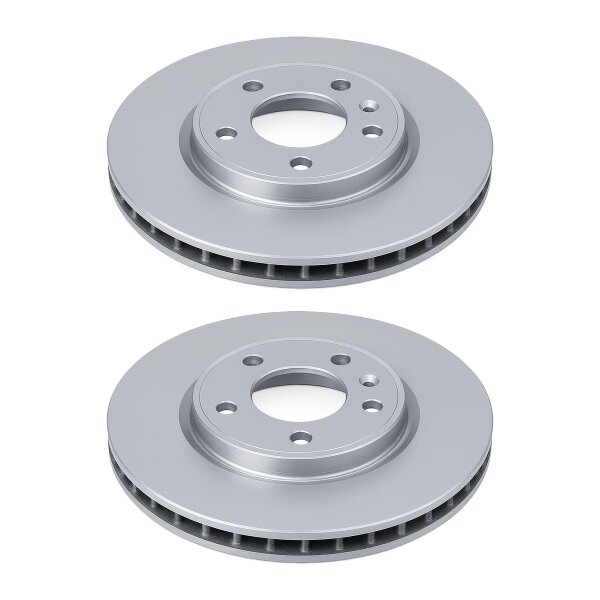 2 Bremsscheiben Vorderachse belüftet Ø 65 mm 22 mm VALEO für u.a. VW UP!