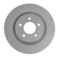 2 Brake Discs rear axle full Ø 62 mm 11 mm VALEO...