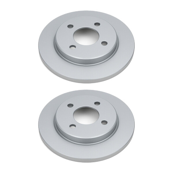 2 Brake Discs rear axle full Ø 67.4 mm 12 mm VALEO for e.g. OPEL INSIGNIA