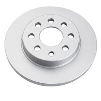 2 Brake Discs rear axle full Ø 65 mm 10 mm VALEO for e.g. AUDI A3