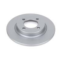 2 Brake Discs rear axle full Ø 63.6 mm 11 mm VALEO for e.g. FORD FOCUS