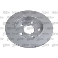 Rear brake disc full VALEO for TOYOTA AURIS (_E15_)