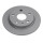 2 Brake Discs rear axle full Ø 62 mm 10 mm VALEO for e.g. TOYOTA AURIS