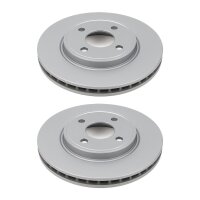 2 Bremsscheiben Hinterachse belüftet Ø 75 mm...