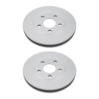 2 Bremsscheiben Hinterachse belüftet Ø 68 mm...