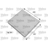 Interior filter particle filter 230mm VALEO for VOLVO S40 I
