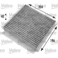 Innenraumfilter Aktivkohlefilter 198mm VALEO für...