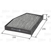 Interior filter activated carbon filter 279mm VALEO for...