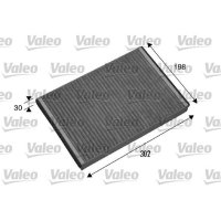 Interior filter activated carbon filter 302mm VALEO for...